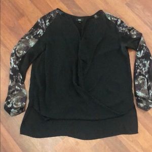 Black Blouse - Size L